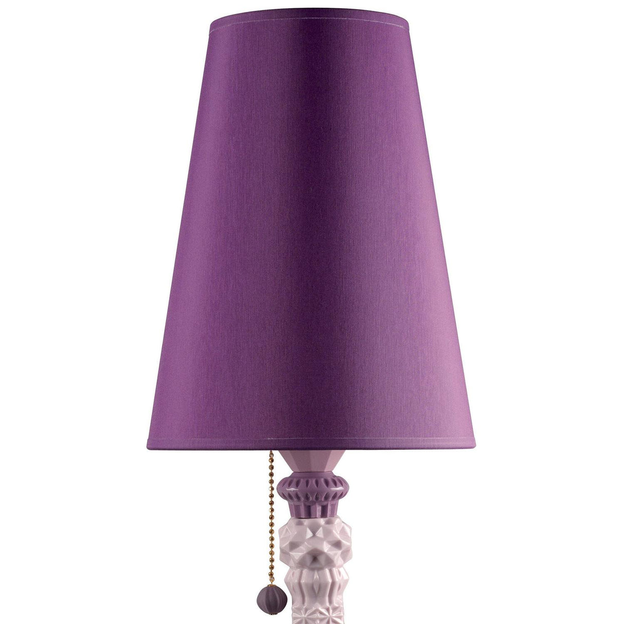 LLADRO' Lampada da Tavolo Belle De Nuit Rosa 57x20cm Porcellana