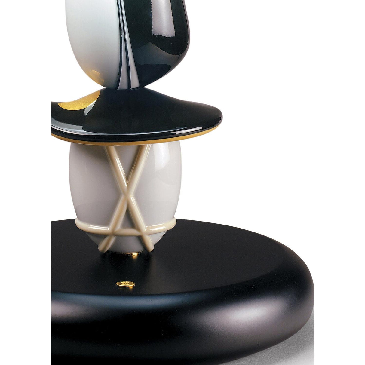 LLADRO' Lampada da Tavolo Hairstyle 38x31cm Porcellana