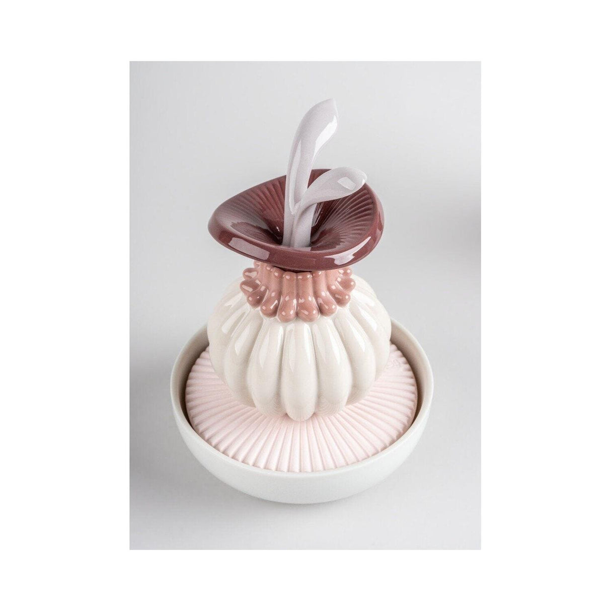 Lladró Diffusore di Profumo Fiore Immaginario II Gardens Of Valencia 15x11cm Porcellana