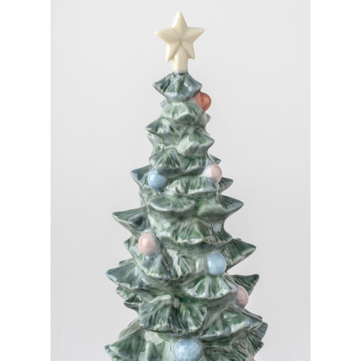 Lladró Figurina Albero di Natale con Regali 26x11cm Porcellana