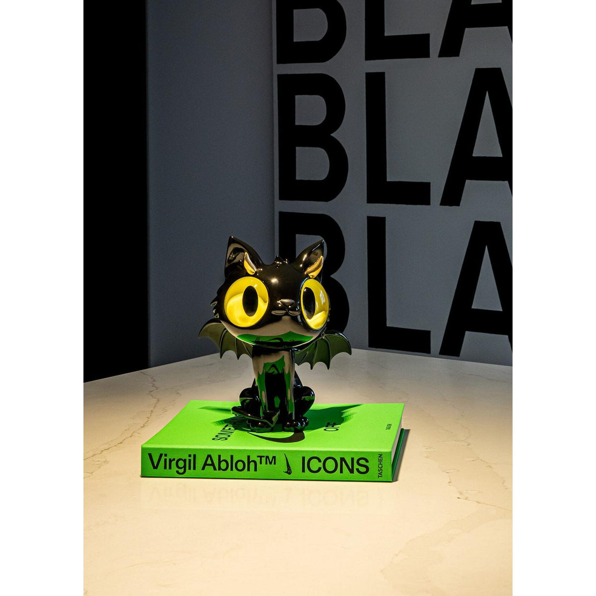 Lladró Scultura Little Devil Catserie Limitata 26x20cm Porcellana