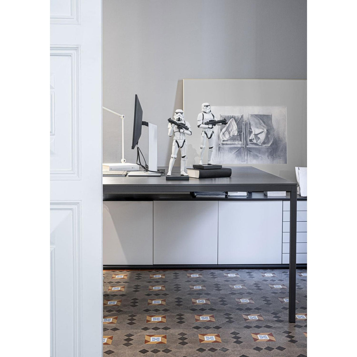 Lladró Scultura Stormtrooper™ Versione 2 Serie Limitata 40x16cm Porcellana