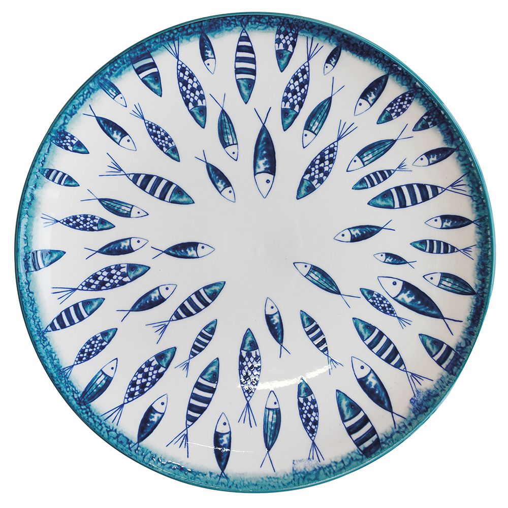 VILLA D'ESTE HOME TIVOLI Marechiaro Servizio Tavola Piatti Set 18 Pezzi Porcellana