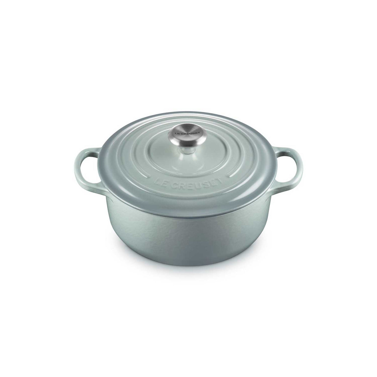 LE CREUSET Cocotte Rotonda Evolution 20cm Salvia Ghisa Vetrificata