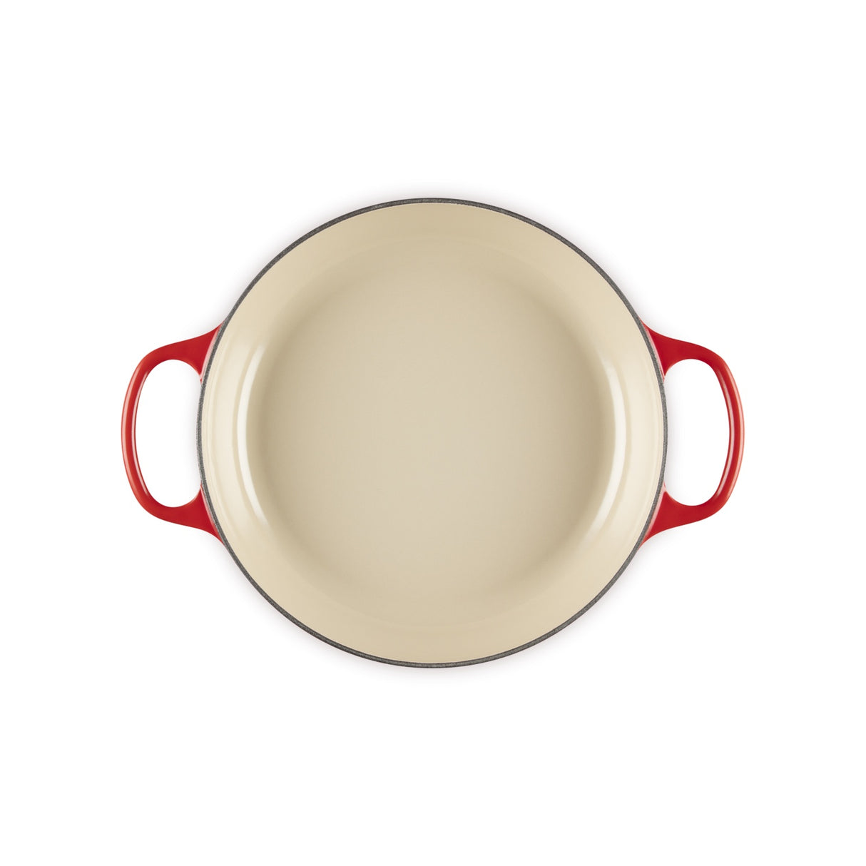 LE CREUSET Tegame Basso Evolution 26cm Ciliegia Ghisa Vetrificata