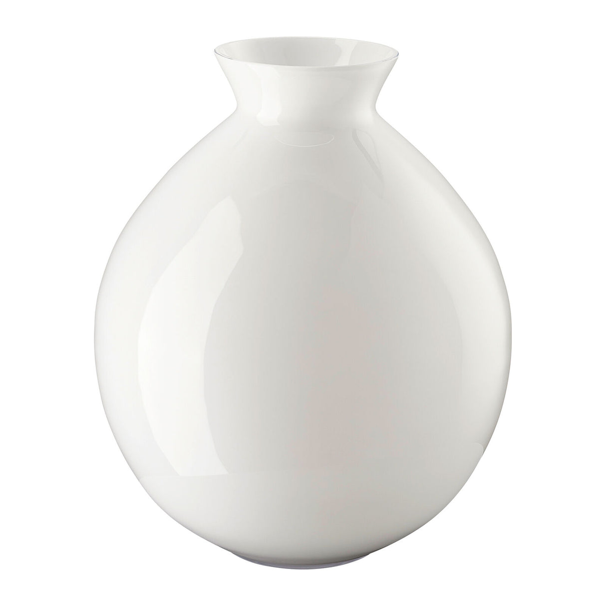 ROSENTHAL Silvana White Vaso in Vetro 33cm Bianco