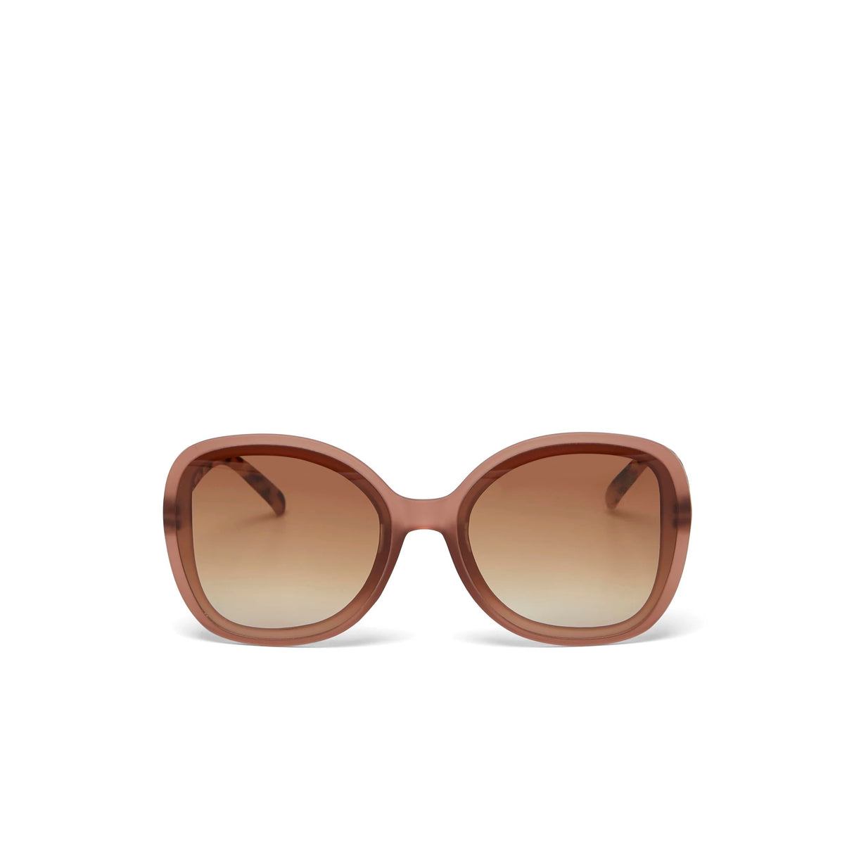 OKKIA Anna Occhiali da Sole Donna Esagonali Rosa Avana