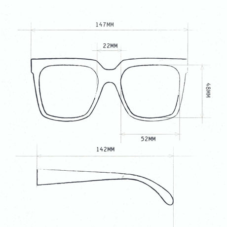 OKKIA Roma Occhiali da Sole Unisex Classic Avana