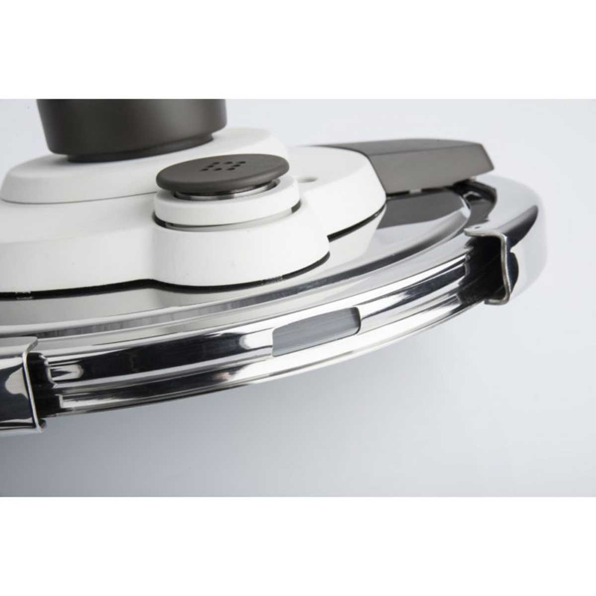 BARAZZONI Facile Dual System Pressure Cooker 6 L Stainless Steel 22cm