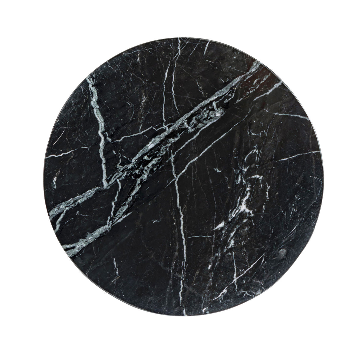 BIZZOTTO Tavolino da Caffè Soggiorno Salotto Prescott 37,5x41cm Marmo e Acciaio