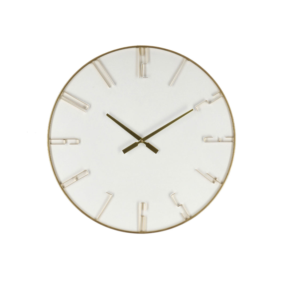 BIZZOTTO Orologio da Parete Pierre Bianco Oro 60cm
