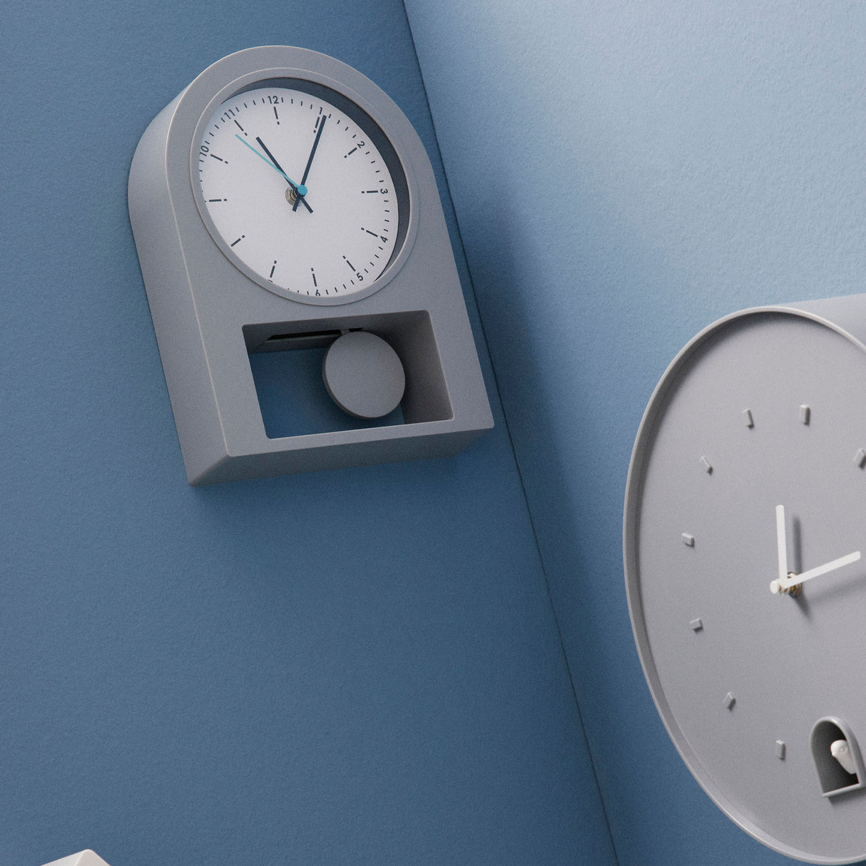 BIZZOTTO Orologio da Tavolo Patrik Grigio 20x27cm