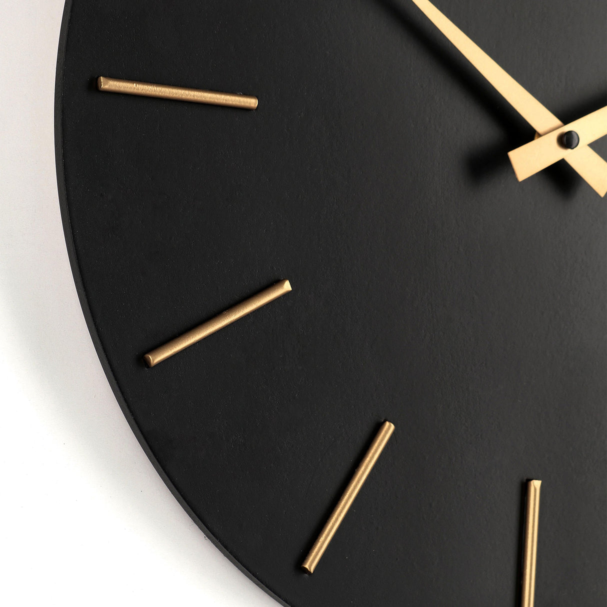 BIZZOTTO Orologio da Parete Timeline Nero Oro 40cm