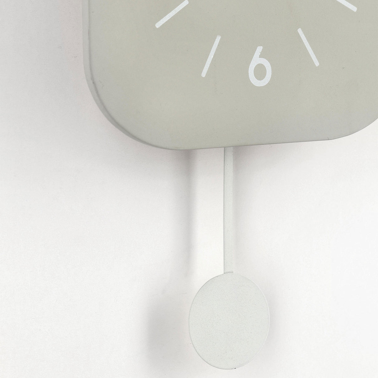 BIZZOTTO Orologio da Parete Home con Pendolo Tortora 24x37,5cm