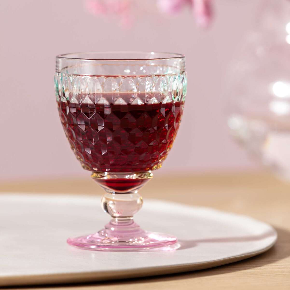 VILLEROY & BOCH Boston Pearl Bicchiere Calice Vino Rosso Set 4 Pezzi 200ml Cristallo