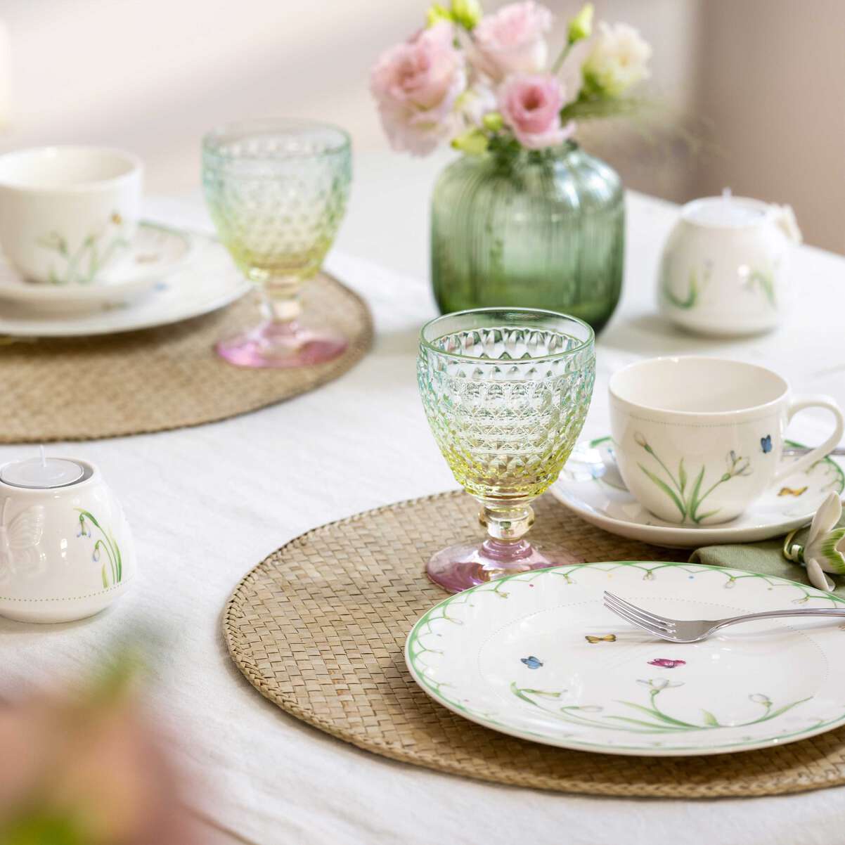 VILLEROY & BOCH Boston Pearl Bicchiere Calice Vino Bianco Set 4 Pezzi 125ml Cristallo