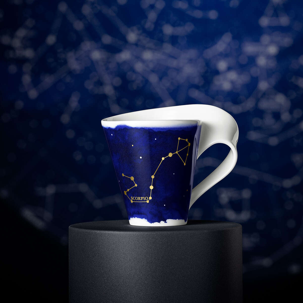 VILLEROY & BOCH NewWave Tazza Mug con Manico Zodiaco Scorpione 240ml Porcellana