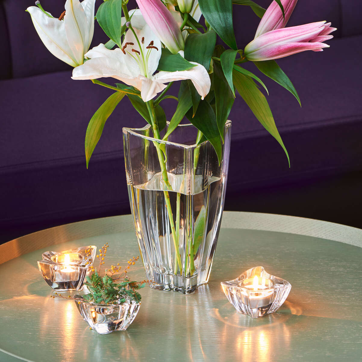 VILLEROY & BOCH NewWave Vaso Moderno in Cristallo 25cm