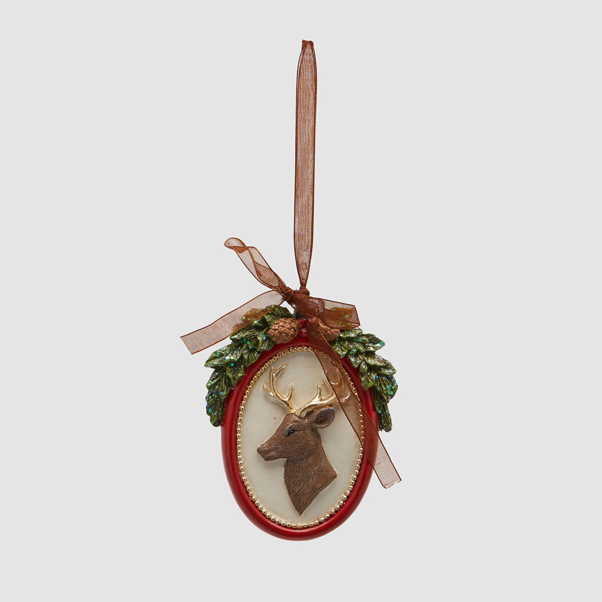 EDG Enzo De Gasperi Addobbo XMAS Decorazione di Natale Renna 9cm