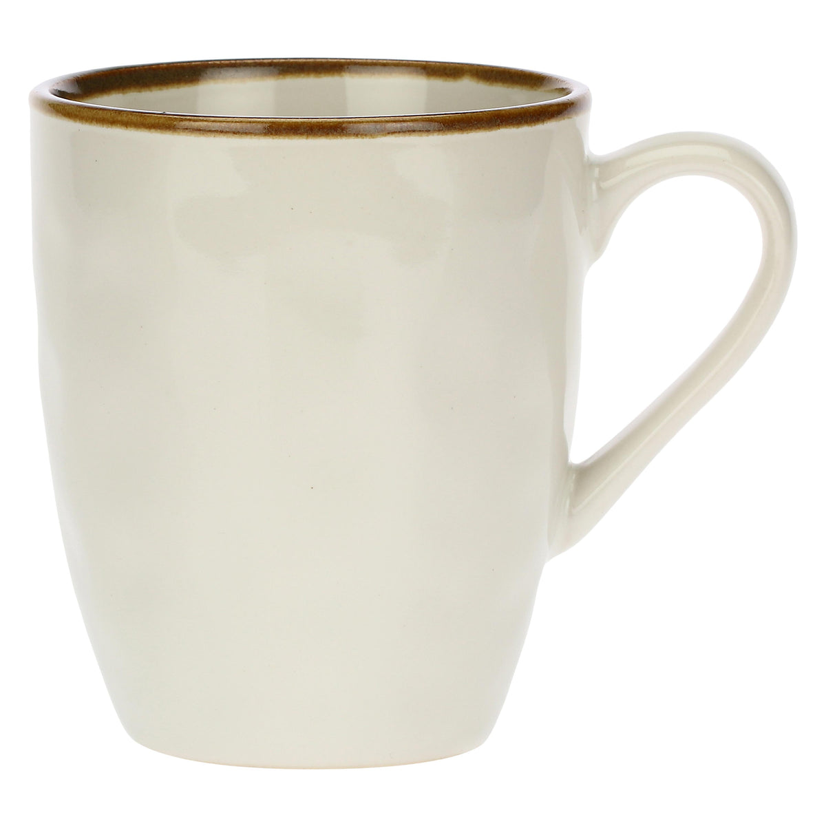 ROSE & TULIPANI Concerto Tazza Caffè Tè MUG 430ml Avorio Stoneware