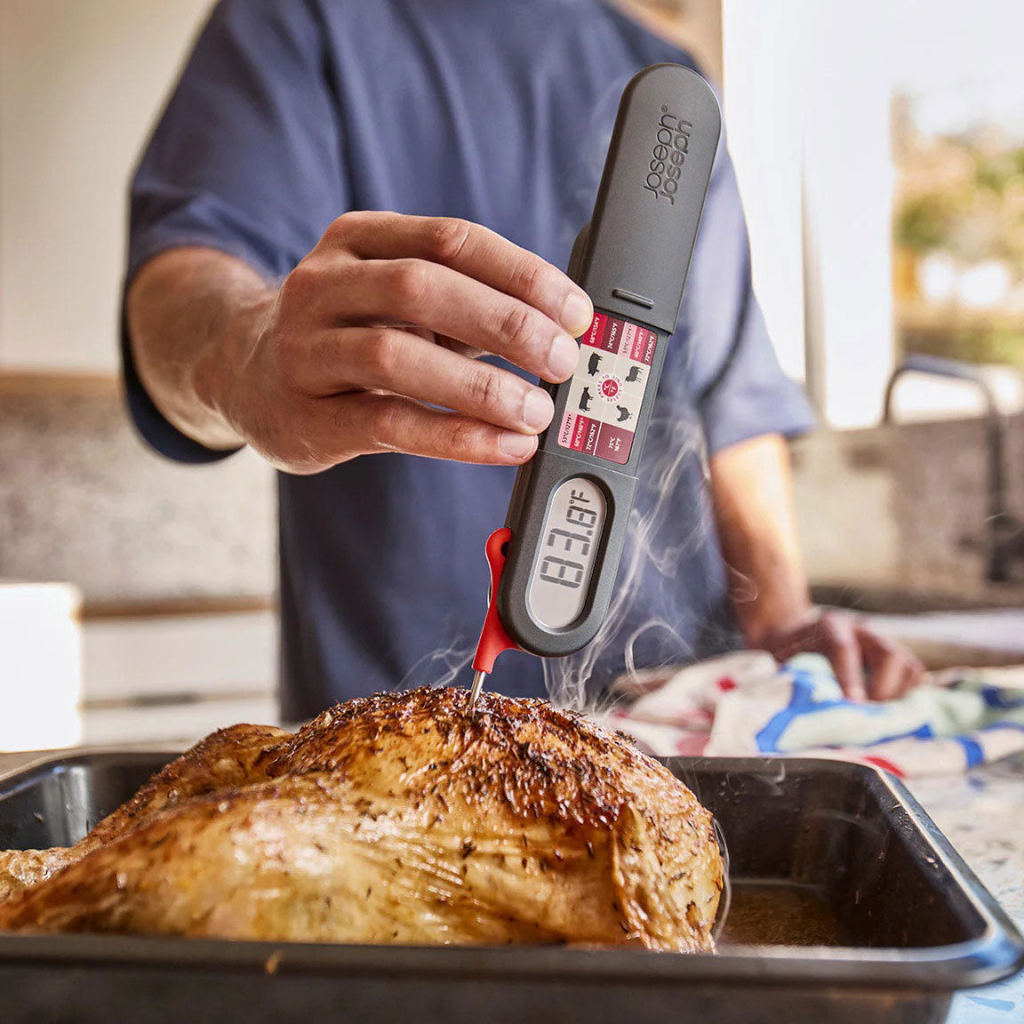 JOSEPH JOSEPH ThermaPoint Termometro da Cucina Alimentare Digitale