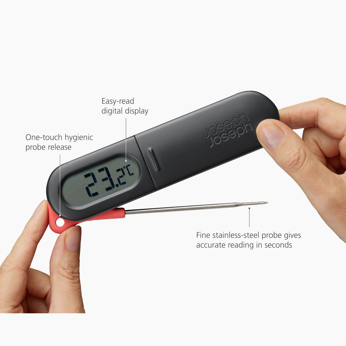 JOSEPH JOSEPH ThermaPoint Termometro da Cucina Alimentare Digitale