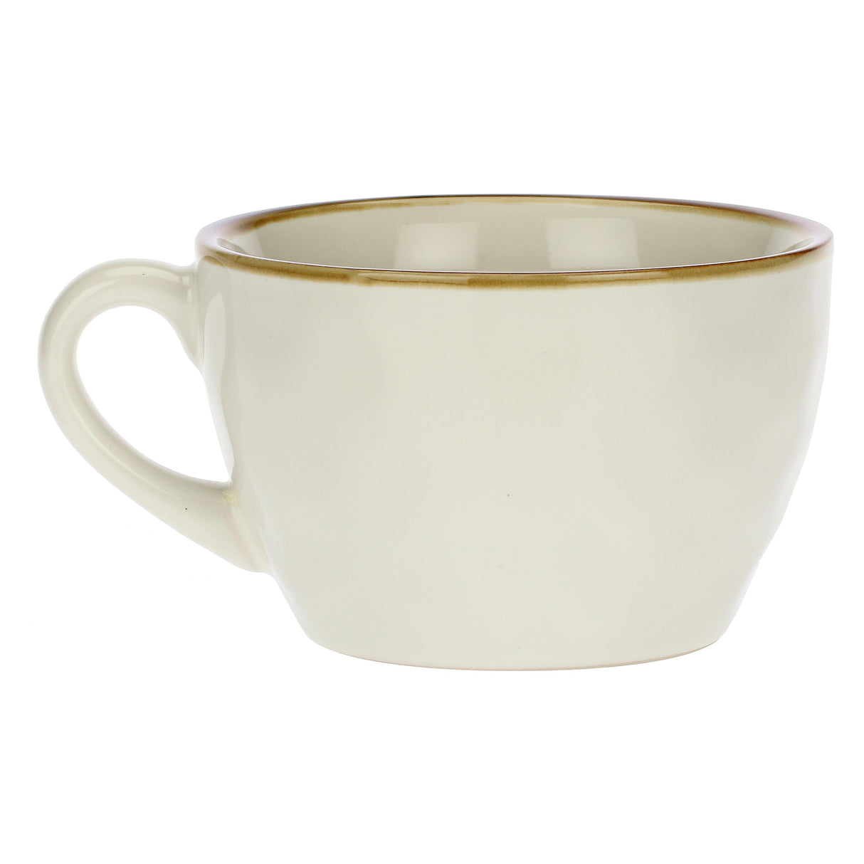 ROSE & TULIPANI Concerto Tazza Colazione Avorio 420ml Stoneware