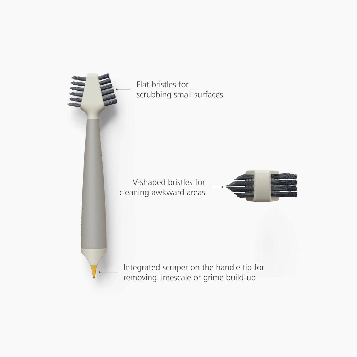 JOSEPH JOSEPH CleanTech 3 in 1 Spazzola per Pulizia