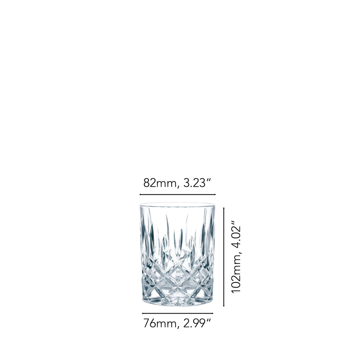 NACHTMANN John Wick Tumbler Bicchiere Whisky Set 2 Pezzi 295ml Cristallo