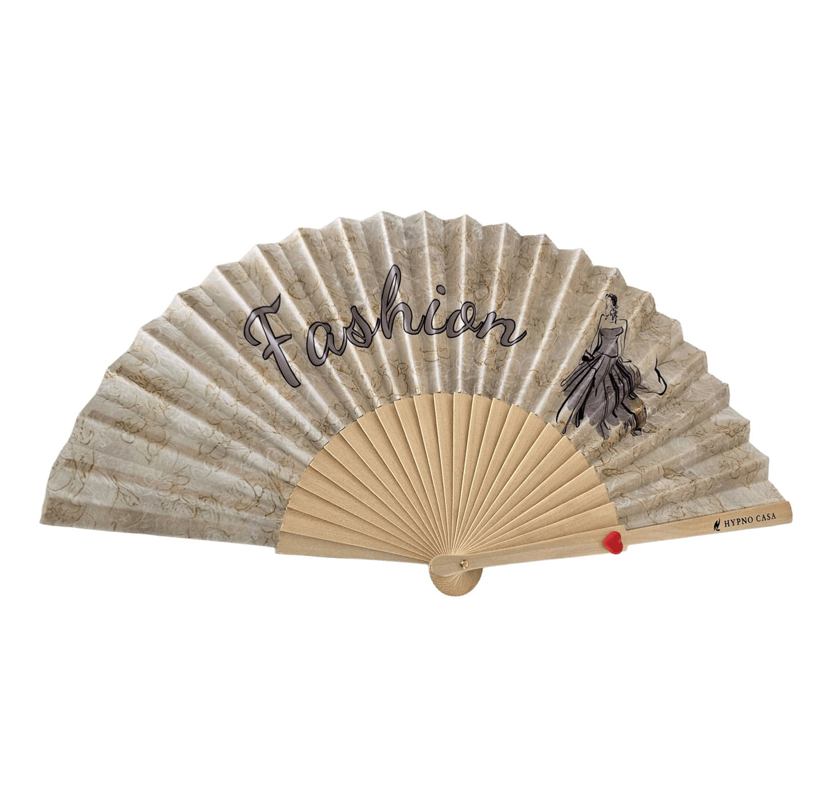 HYPNO CASA Ventaglio Profumato Fashion 24cm Tessuto e Legno