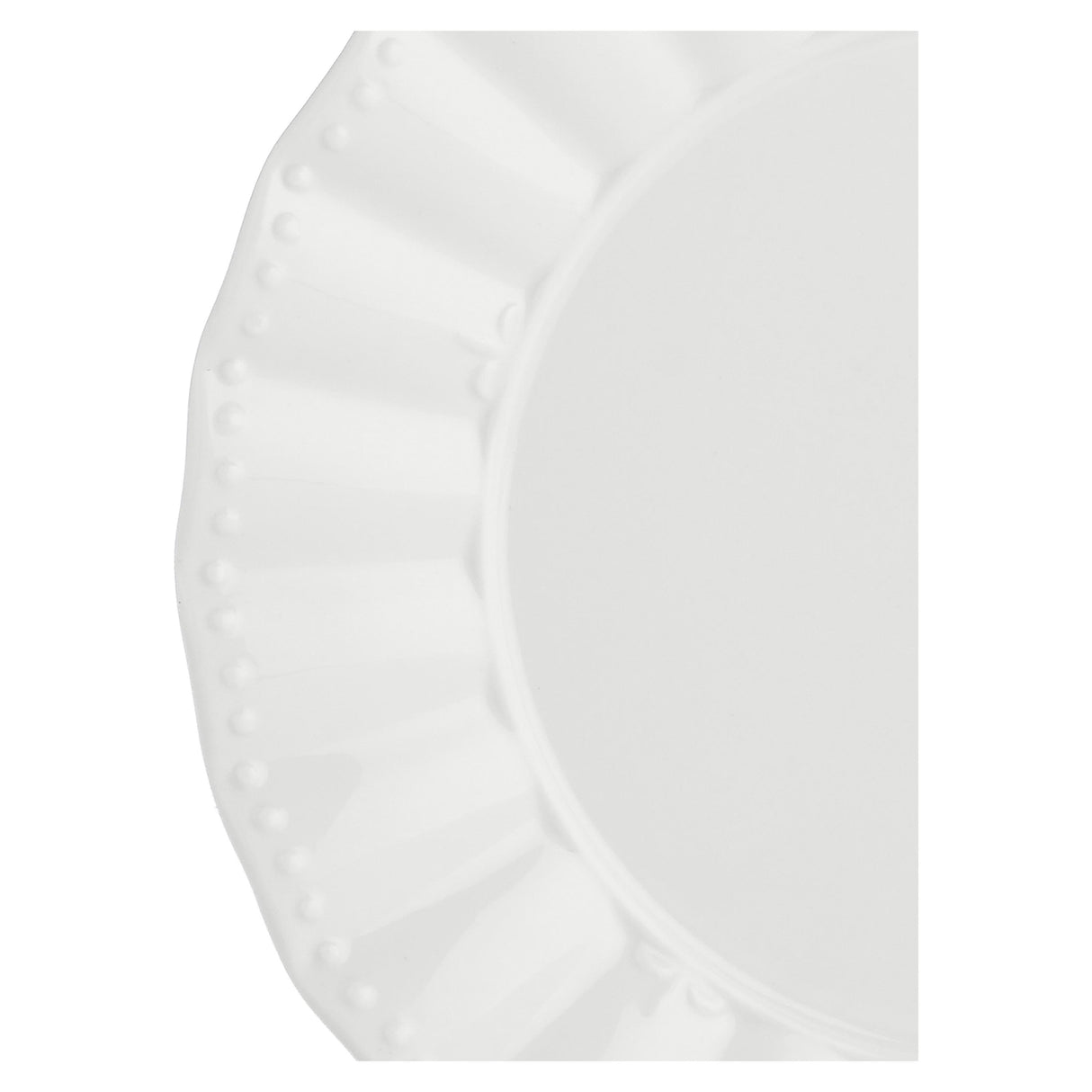 LA PORCELLANA BIANCA Ducale Piatto Frutta Set 6 Pezzi 20cm Bianco