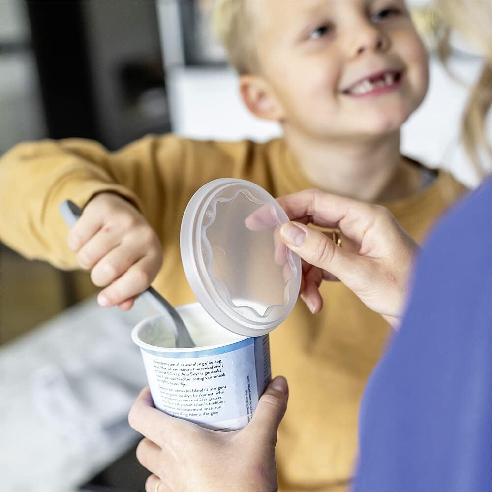 KOZIOL Fresh Set 3 Coperchi Multiuso Riutilizzabili 10cm Plastica