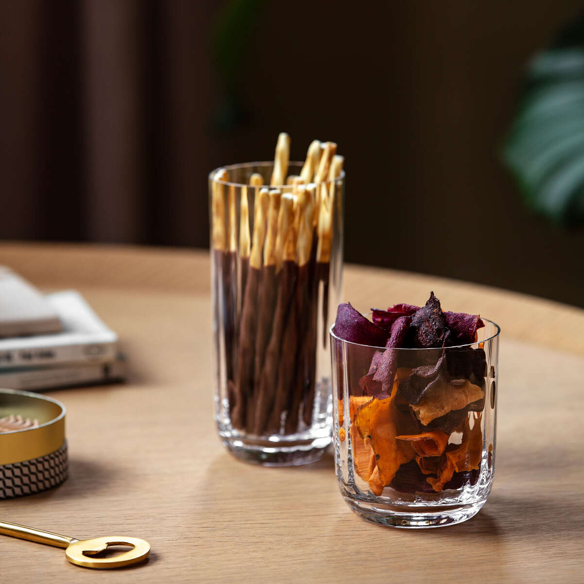 VILLEROY & BOCH Rose Garden Bicchiere da Long Drink Cocktail Set 4 Pezzi 300ml Cristallo Ottico