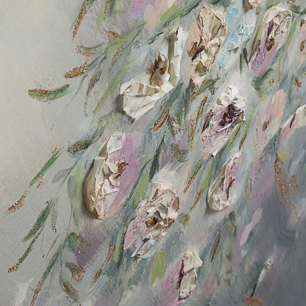 BIZZOTTO Quadro Dipinto a Mano Olio su Tela Village 120x90cm