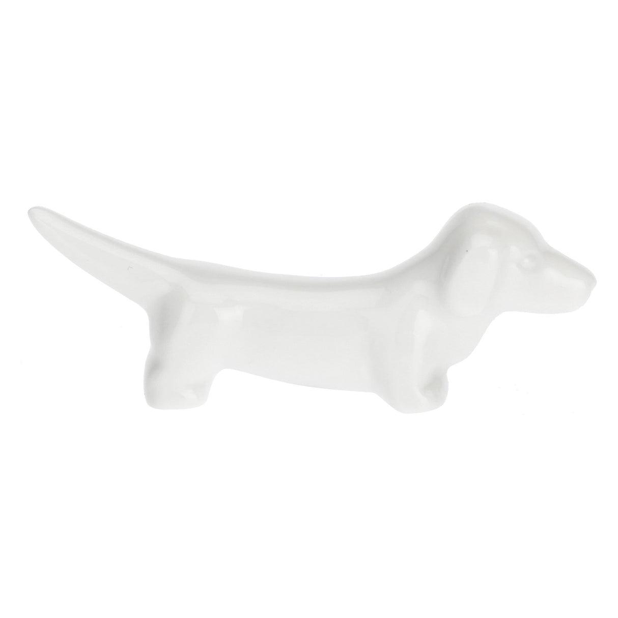 LA PORCELLANA BIANCA Fattoria Poggia Posate Cane Set 6 Pezzi 7,5cm Bianco