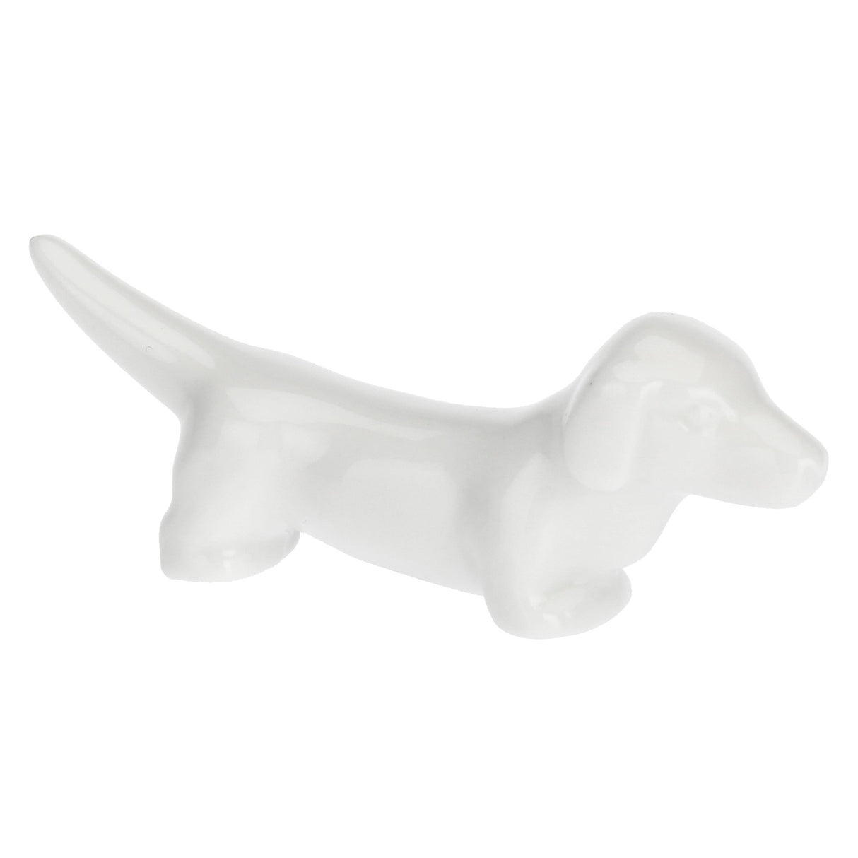 LA PORCELLANA BIANCA Fattoria Poggia Posate Cane Set 6 Pezzi 7,5cm Bianco