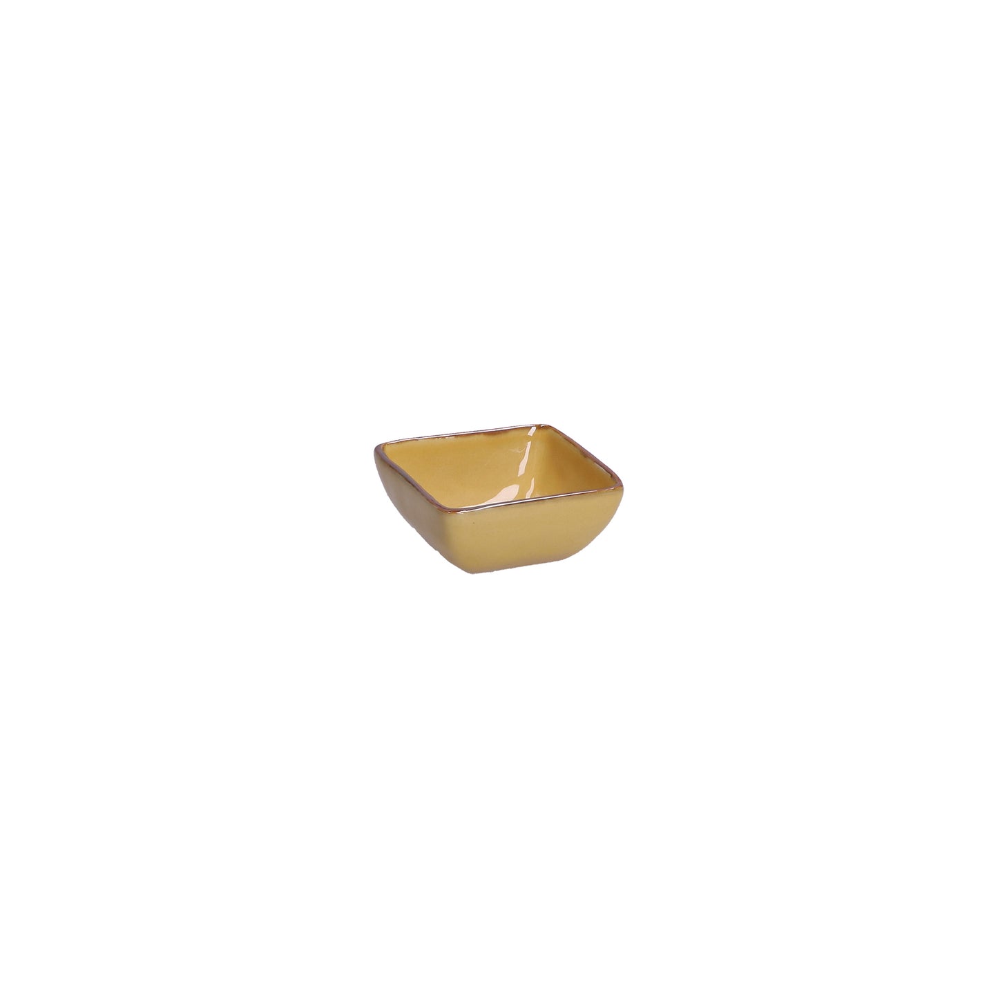 ROSE & TULIPANI Concerto Ciotola Ciotolina 6 Pezzi Ocra 8cm Stoneware