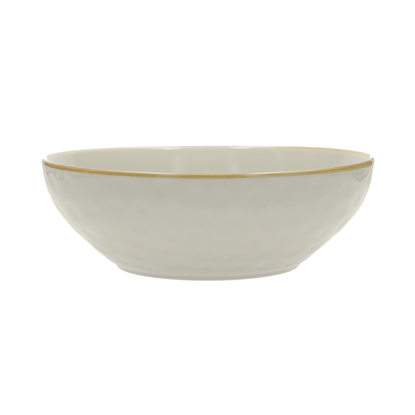 ROSE & TULIPANI Concerto Ciotola Coppa Insalatiera Grigio Perla 26cm Stoneware