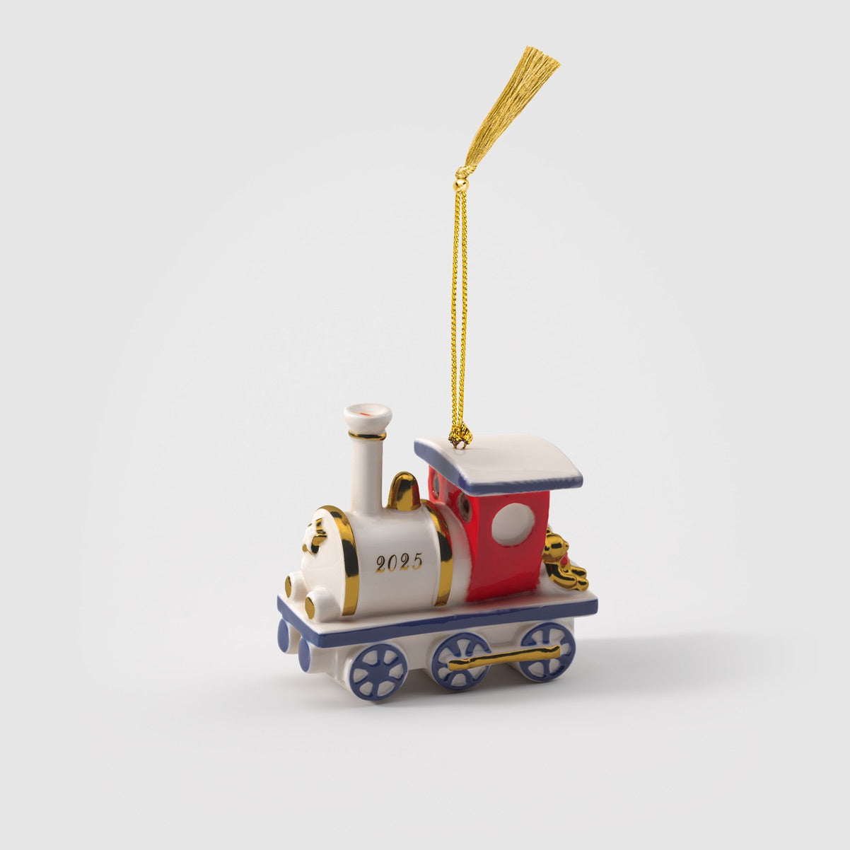 VILLEROY & BOCH Christmas Classics Edizione 2025 Addobbo Locomotiva 9x8,5cm Porcellana