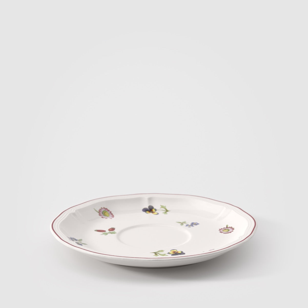 VILLEROY & BOCH Petite Fleur Tazza Caffè Colazione 260ml con Piattino 17cm Porcellana