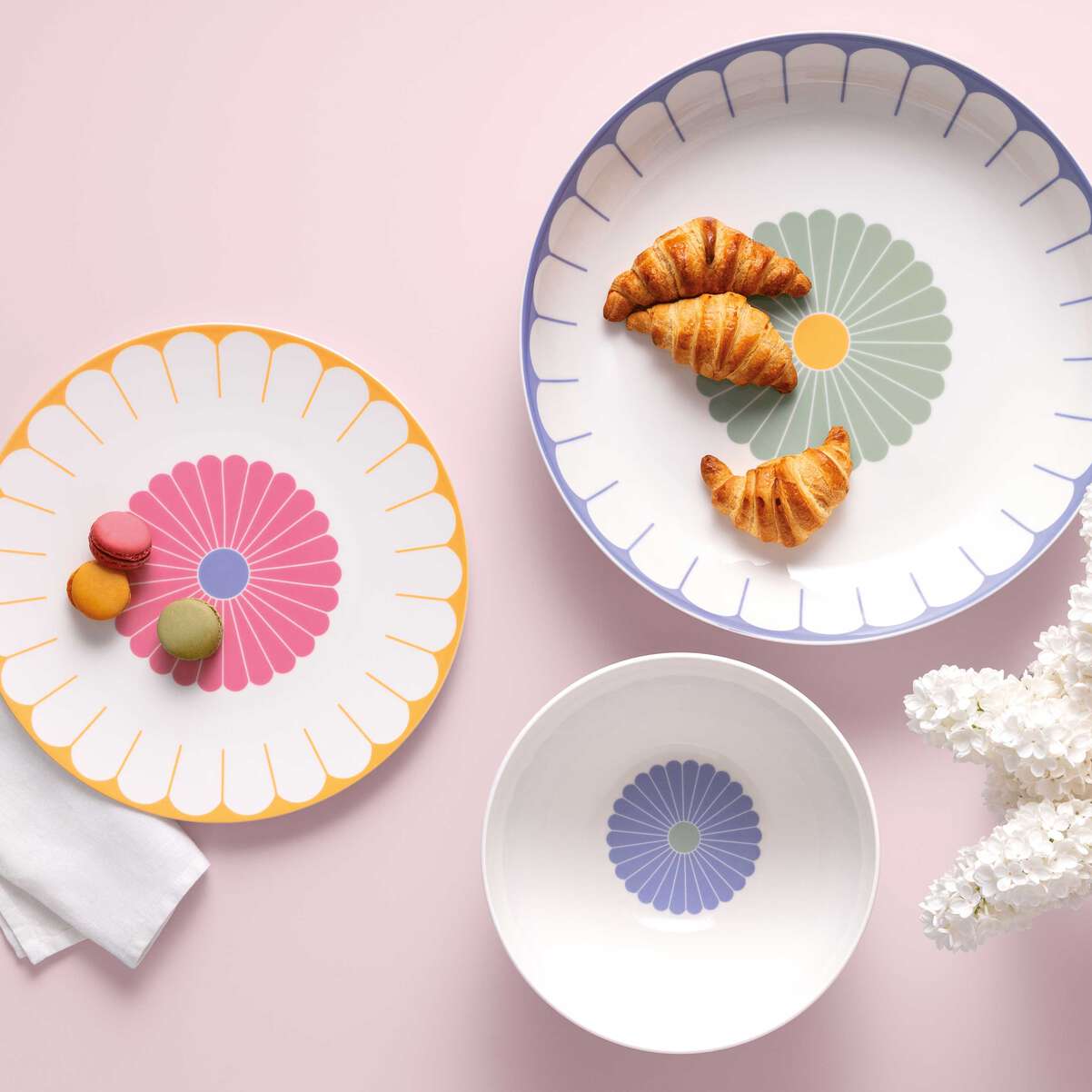 VILLEROY & BOCH Fleur Insalatiera Ciotola da Portata 2,5L Multicolore Porcellana