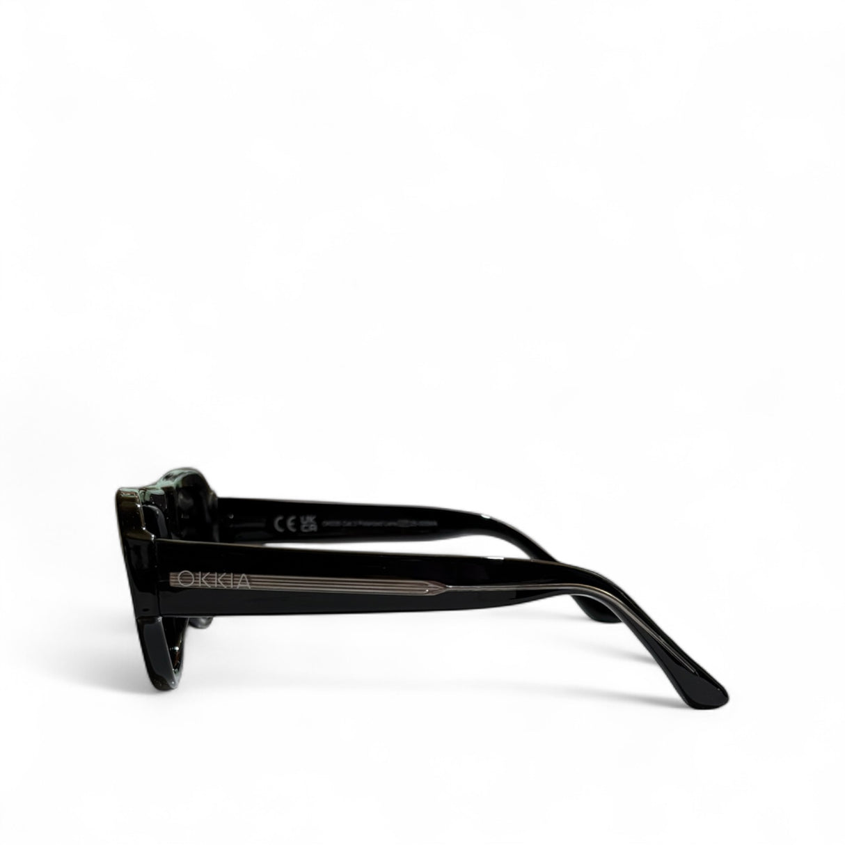 OKKIA Atene Occhiali da Sole Unisex Nero