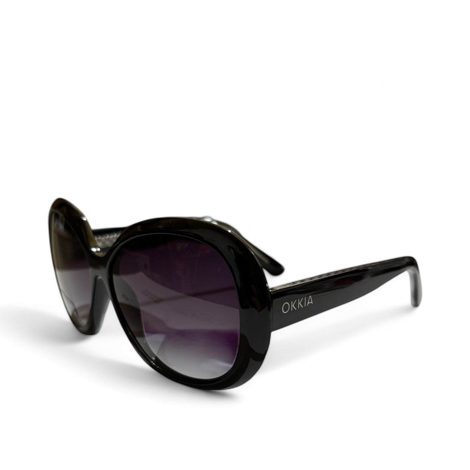 OKKIA Miami Occhiali da Sole Donna Nero