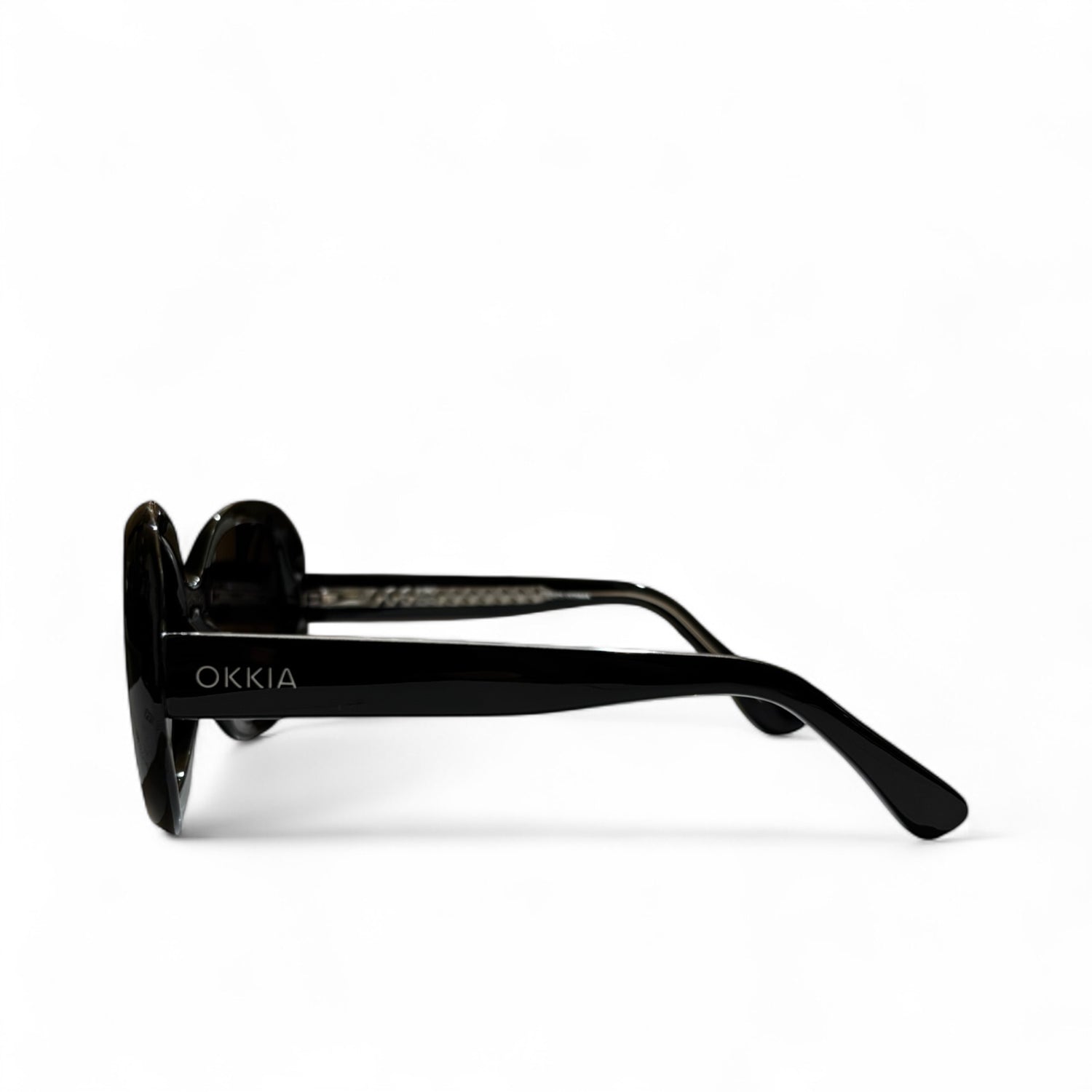 OKKIA Miami Occhiali da Sole Donna Nero