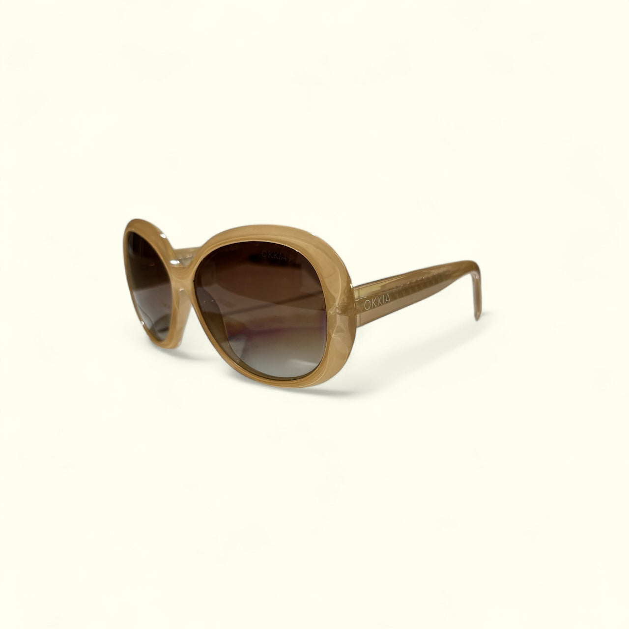 OKKIA Miami Occhiali da Sole Donna Beige