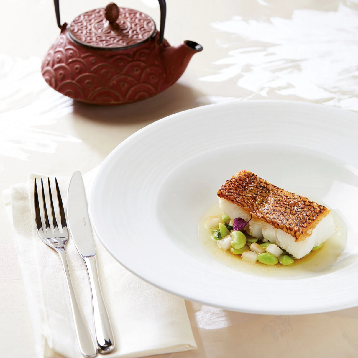 SAMBONET Taste Servizio Tavola Posate Set 60 Pezzi Acciaio Inox