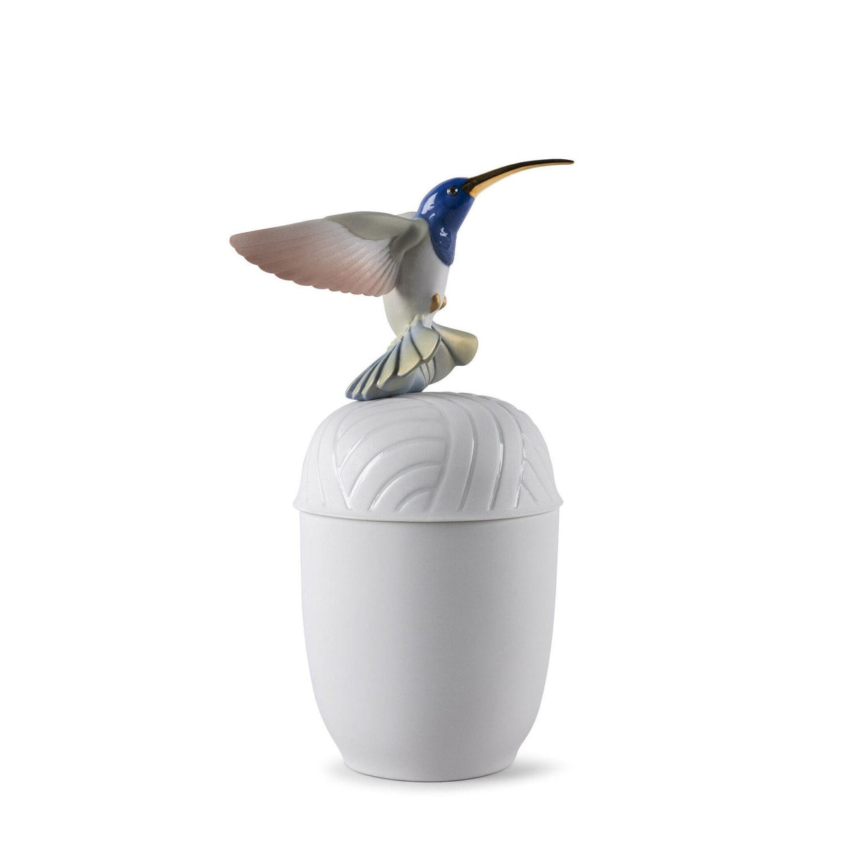 LLADRO' Scrigno Colibrì 29x18cm Porcellana