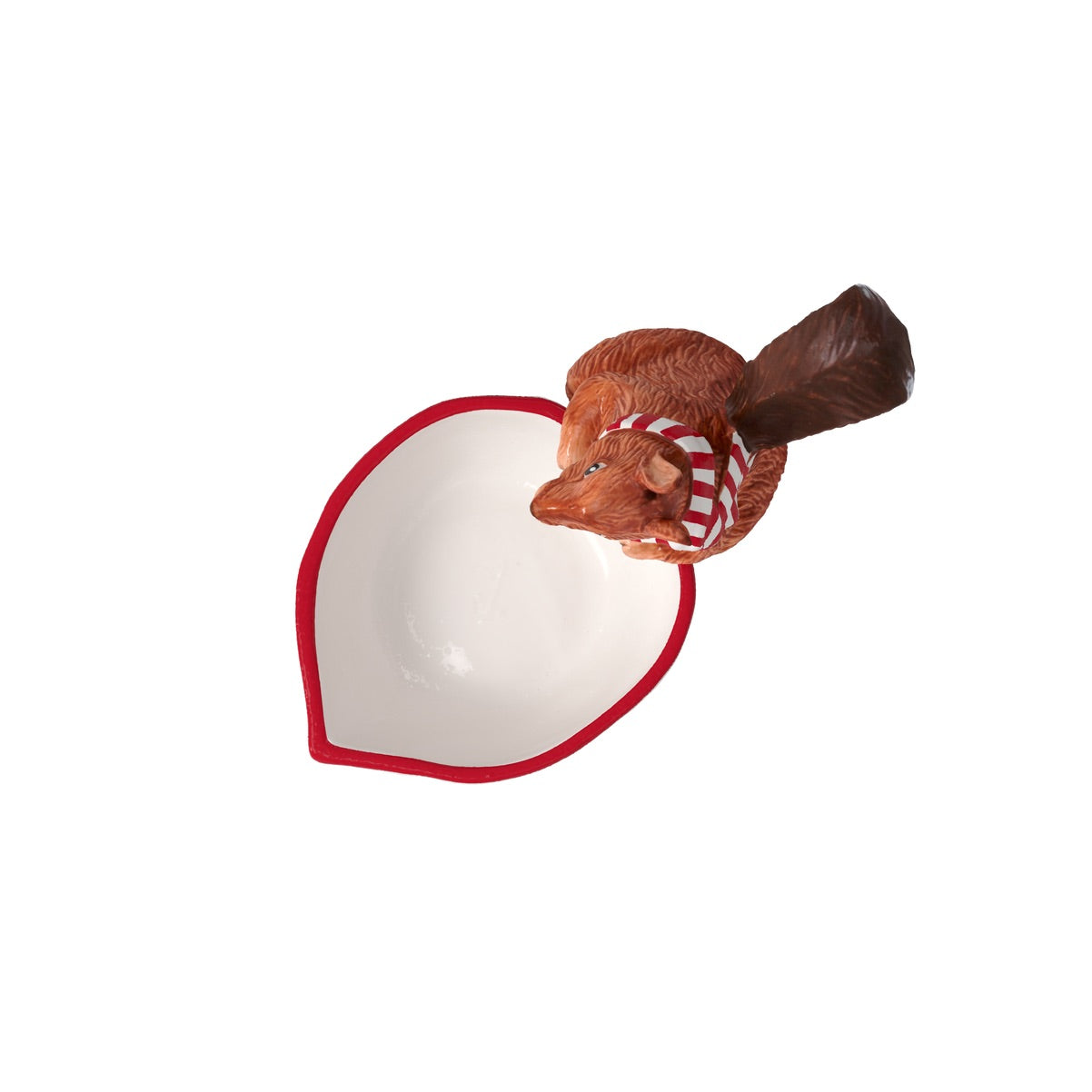 VILLEROY & BOCH Toy's Fantasy Ciotola Natalizia con Scoiattolo 20x12cm Porcellana