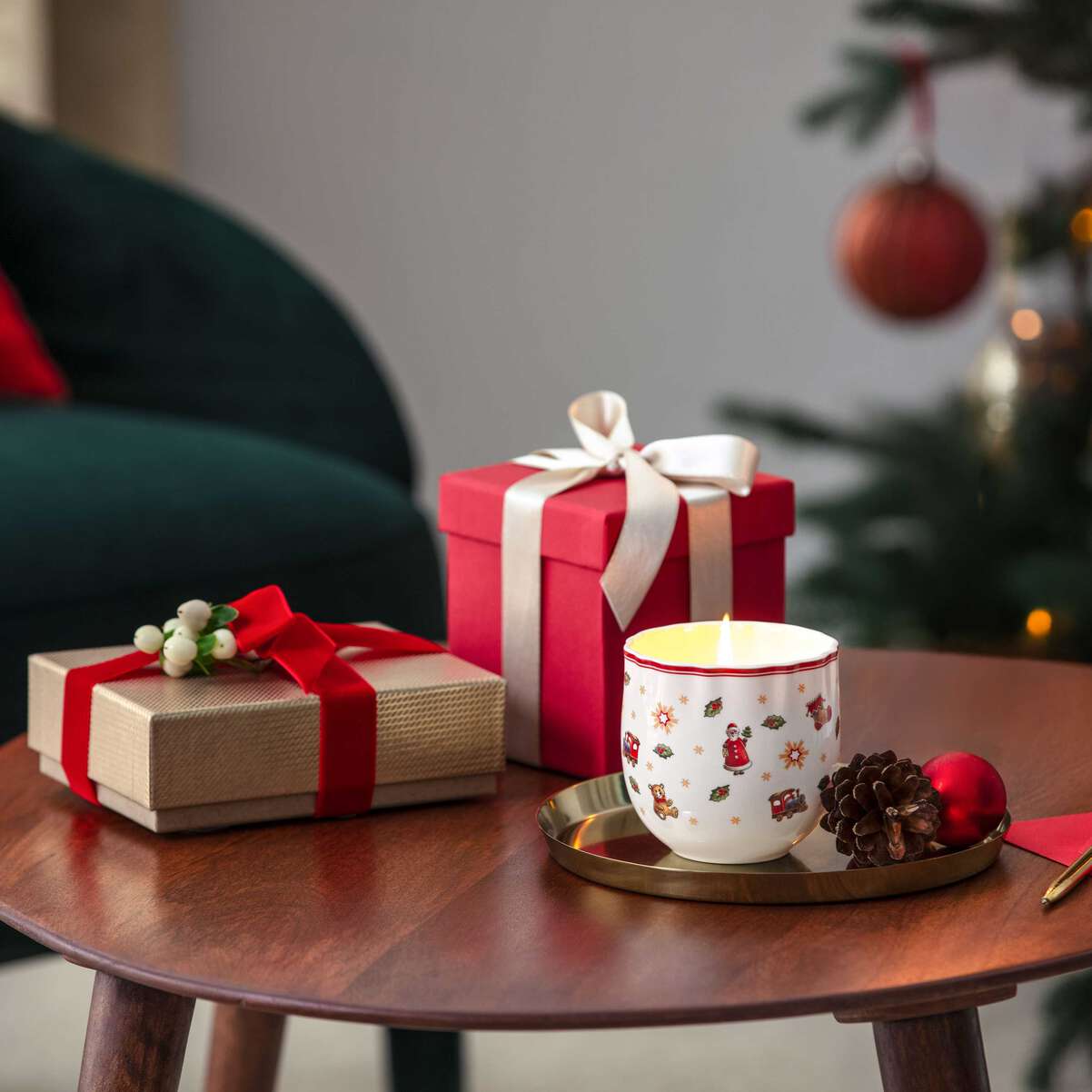 VILLEROY & BOCH Toy's Delight Candela Profumata 9x9cm Porcellana