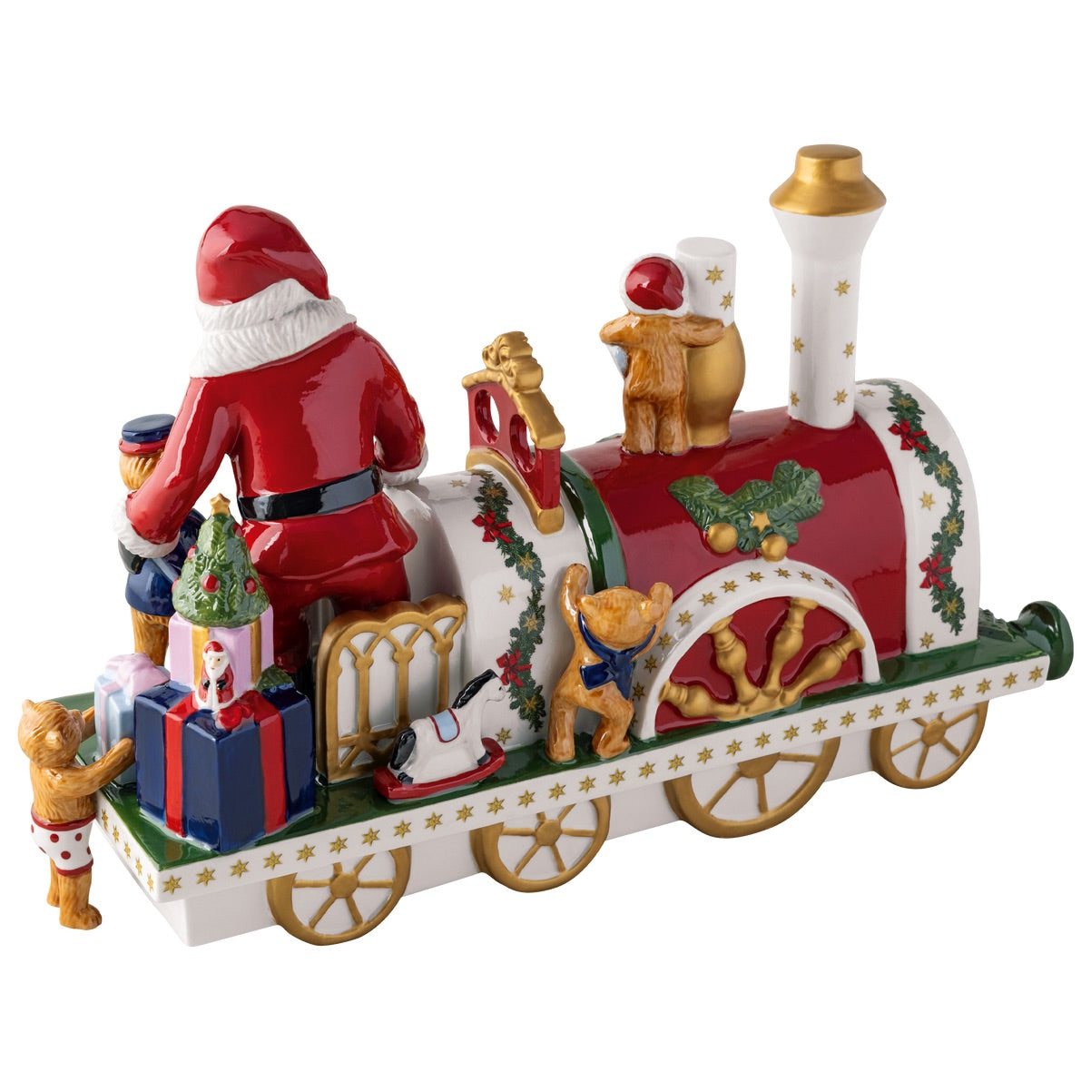VILLEROY & BOCH Christmas Toy's Memory Treno Natalizio Decorazione 31cm Porcellana